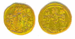 Coin of Heraclonas (c) 1998 Chris Connell
