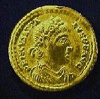 Coin with image of Attalus(c)1999, Princeton Economic Institute.