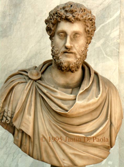 Bust of Commodus (c)1998 Justin Paola