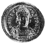 Coin with the



image of Justin I (c)1999, Lawrence University.