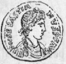 Coin with image of Sebastianus.