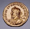 Coin with the image of Victorinus(c)1999 Princeton Economic Institute