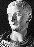 A bust of the Emperor GordianIII