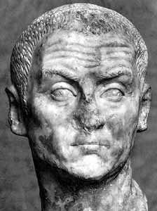 A Bust of the Emperor Diocletian