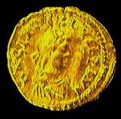A coin of Glycerius (c)1998, Princeton Economic Institute